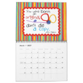 Kinder artikel 2013-agenda kalender (Mar 2027)