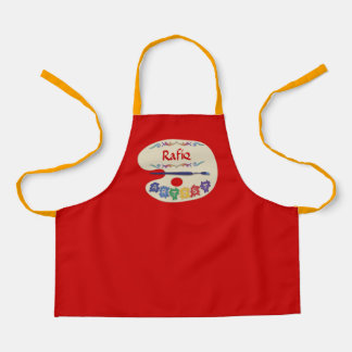 Kinder artistieke palet Schilderen Smock Apron Schort