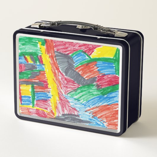 Kinder artwork keepsake Worry Angstbox (Achterkant)
