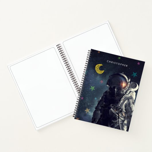 Kinder Astronaut Notitieboek (Binnen)