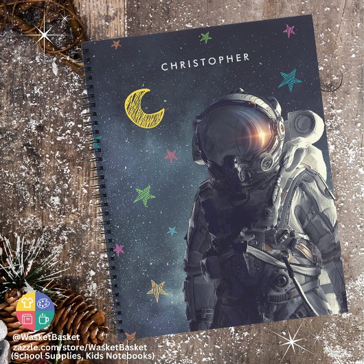 Kinder Astronaut Notitieboek