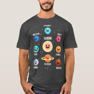 Kinder astronaut ruimtecentrales Galaxy Space Sola T-shirt