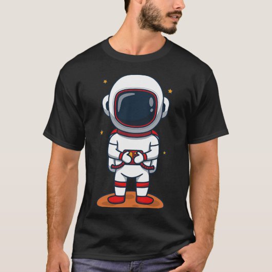 Kinder astronaut t-shirt (Voorkant)