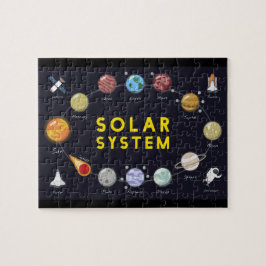 Kinder astronomieplanten Astronaut Universe Legpuzzel