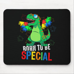 Kinder Autisme Awareness Dino Toddler Boys Dinosau Muismat