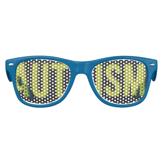 KINDER Autisme Awareness WAYFARER tinten blauw Kinder Zonnebril (Voorkant)