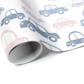 Kinder auto's cadeaupapier (Rol Hoek)