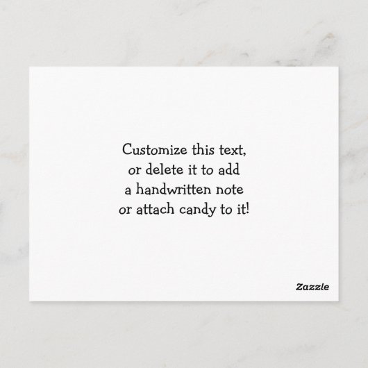 Kinder Avocado Valentijnsdag Briefkaart Grootte (Achterkant)