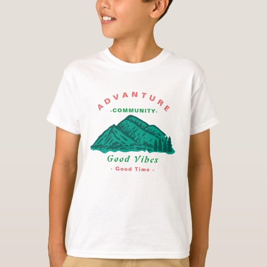 Kinder avontuur t-shirt (Voorkant)