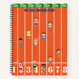 Kinder baan en veld notitieboek