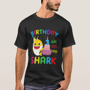 Kinder Baby 3x geboorte Jongen meisje 3 jaar oud G T-shirt