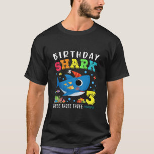 Kinder Baby 3x geboorte Jongen meisje 3 jaar oud G T-shirt