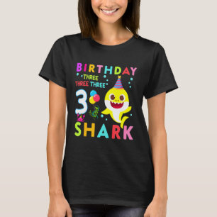 Kinder Baby Schudhaai 2e verjaardag Jongen Meisje  T-shirt