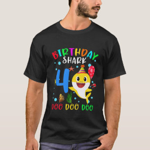Kinder Baby Schudhaai 4 jaar T-shirt
