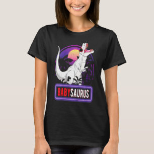 Kinder Babysaurus T Rex Dinosaur Baby Saurus T-shirt