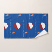 Kinder badkamer voor vis en aas bad handdoek (Handdoek)