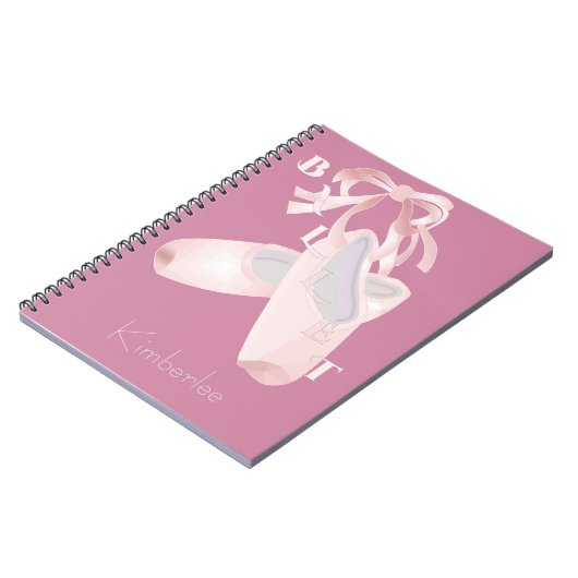 Kinder ballet, speciaal aangepast notitieboek (Linkerzijde)