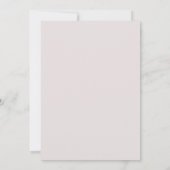 Kinder Ballet Waterverf | Uitnodiging voor verjaar (Achterkant)