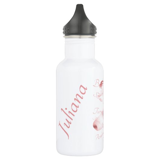 Kinder balletdansdansen op maat waterfles (Links)