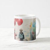 Kinder ballon koffiemok (Voorkant rechts)