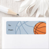 Kinder Baseketball Gift Label Labels (Insitu)