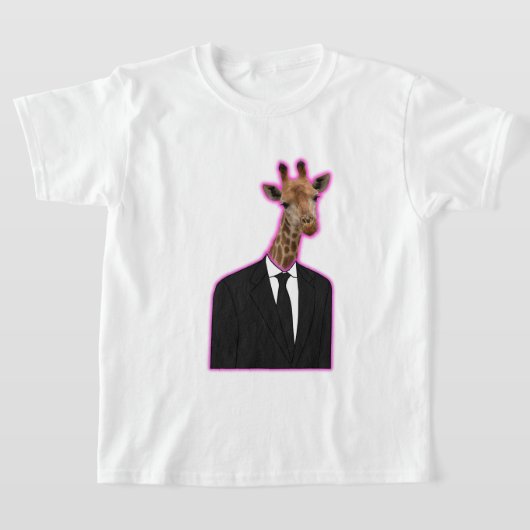 Kinder Basic Giraffe T-shirt (Laagn)