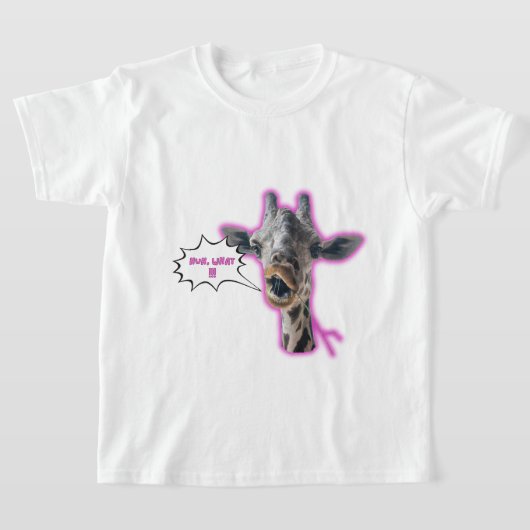 Kinder Basic Giraffe T-shirt (Laagn)