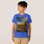 Kinder basic T-shirt – За гармон и ю и м и р (Voorkant volledig)