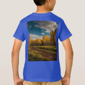 Kinder basic T-shirt – За гармон и ю и м и р (Achterkant)