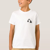 Kinder Basic T-Shirt mit Bagger-Grafik (Voorkant)