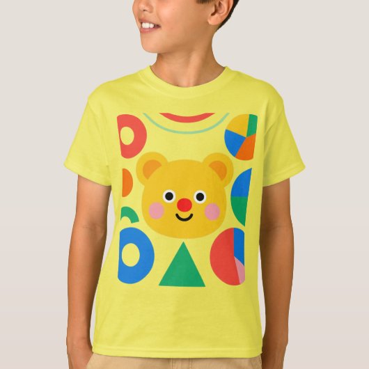 Kinder basis T-shirt (Voorkant)
