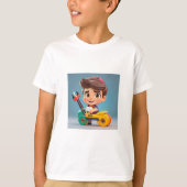 Kinder basis T-shirt (Voorkant)