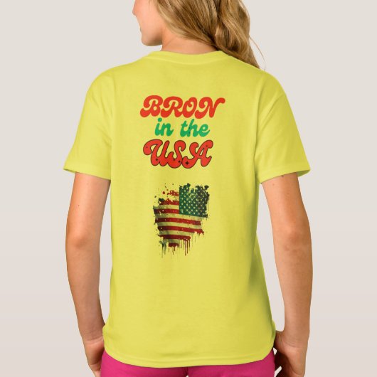 Kinder basis T-shirt (Achterkant)