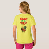 Kinder basis T-shirt (Achterkant volledig)