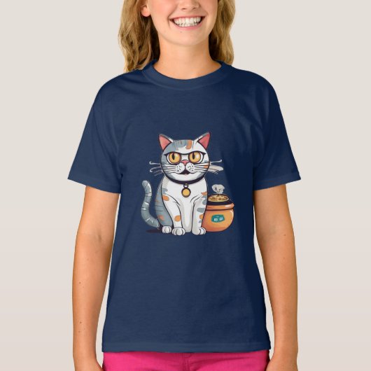 Kinder basis T-shirt (Voorkant)