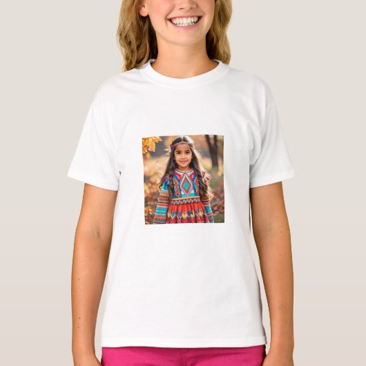 Kinder basis T-shirt (Voorkant)