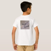 Kinder basis T-shirt (Achterkant volledig)
