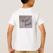 Kinder basis T-shirt (Achterkant)