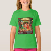 Kinder basis T-shirt (Voorkant)
