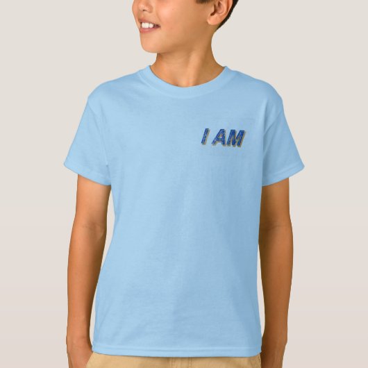 Kinder basis T-shirt (Voorkant)