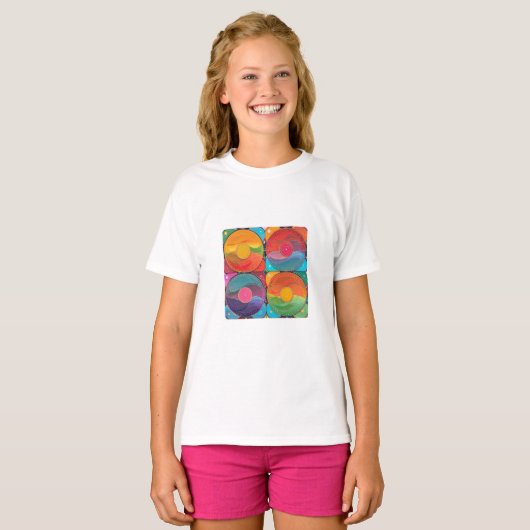 Kinder basis T-shirt (Voorkant volledig)