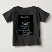 Kinder basketbal Baby Bodypakken (Voorkant)