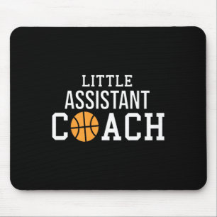 Kinder Basketbal Coach Gift voor Child Assistant C Muismat