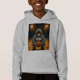 Kinder basketbal hoodie - De Grind