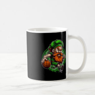 Kinder basketbal St Patricks Day Leprechaun Koffiemok