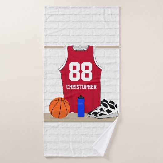 Kinder Basketball Bad Handdoek (Badhanddoek)