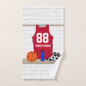 Kinder Basketball Bad Handdoek (Handdoek)