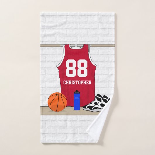 Kinder Basketball Bad Handdoek (Handdoek)