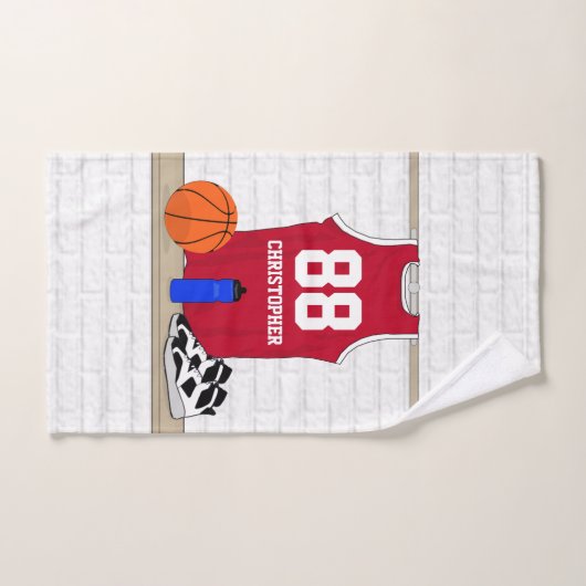 Kinder Basketball Bad Handdoek (Handdoek)