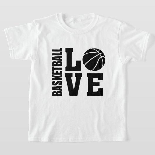Kinder Basketball Love Basketball T-shirt (Laagn)